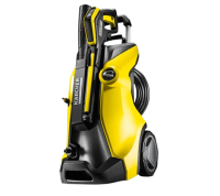 Zdjęcie żółtej myjki ciśnieniowej Karcher